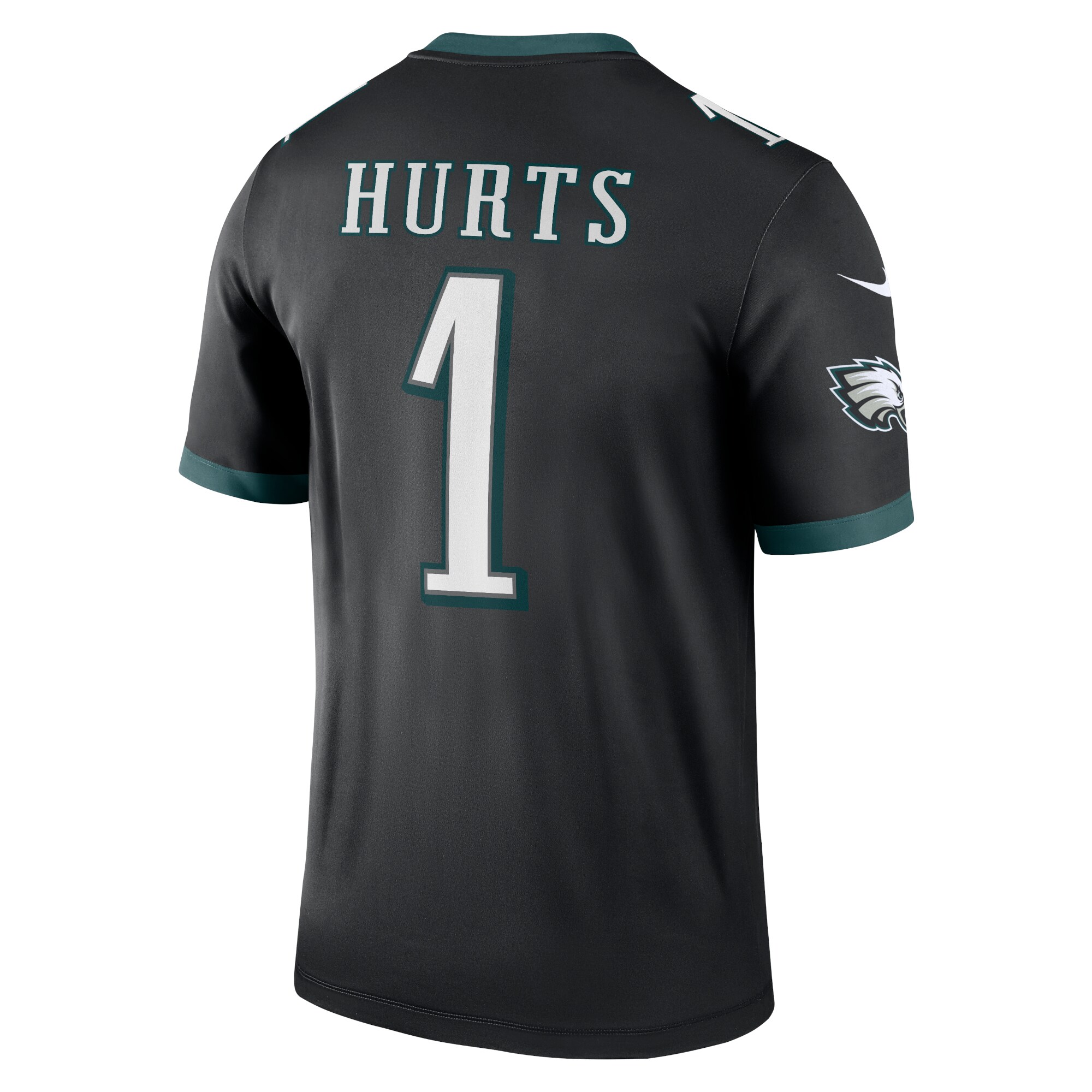 Men's Philadelphia Eagles Jalen Hurts Nike Black Legends Jersey