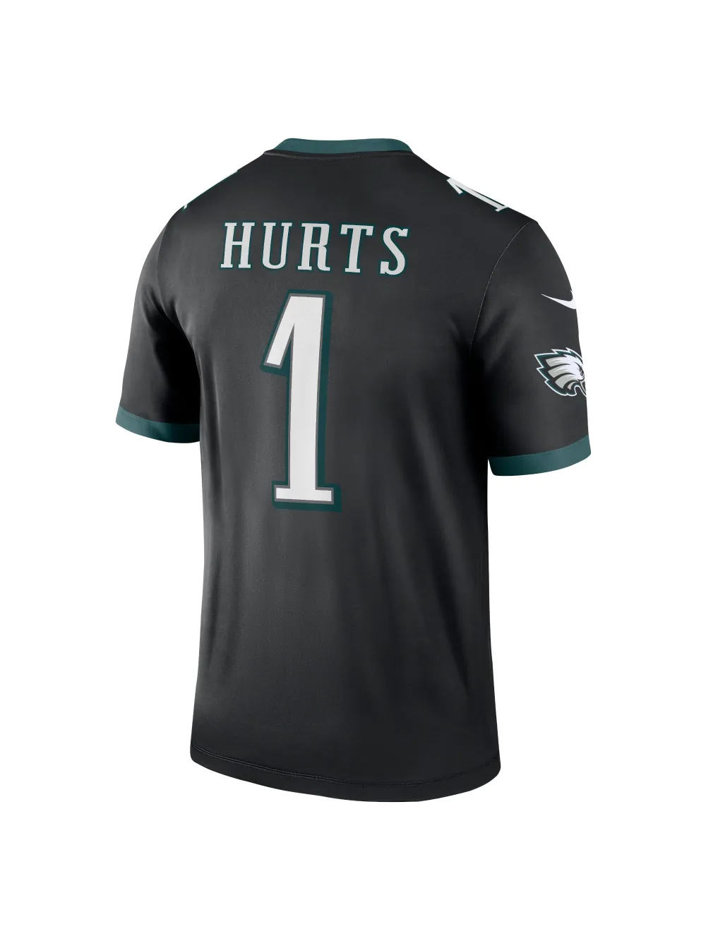 Men's Philadelphia Eagles Jalen Hurts Nike Black Legends Jersey