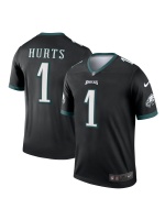 Men's Philadelphia Eagles Jalen Hurts Nike Black Legends Jersey