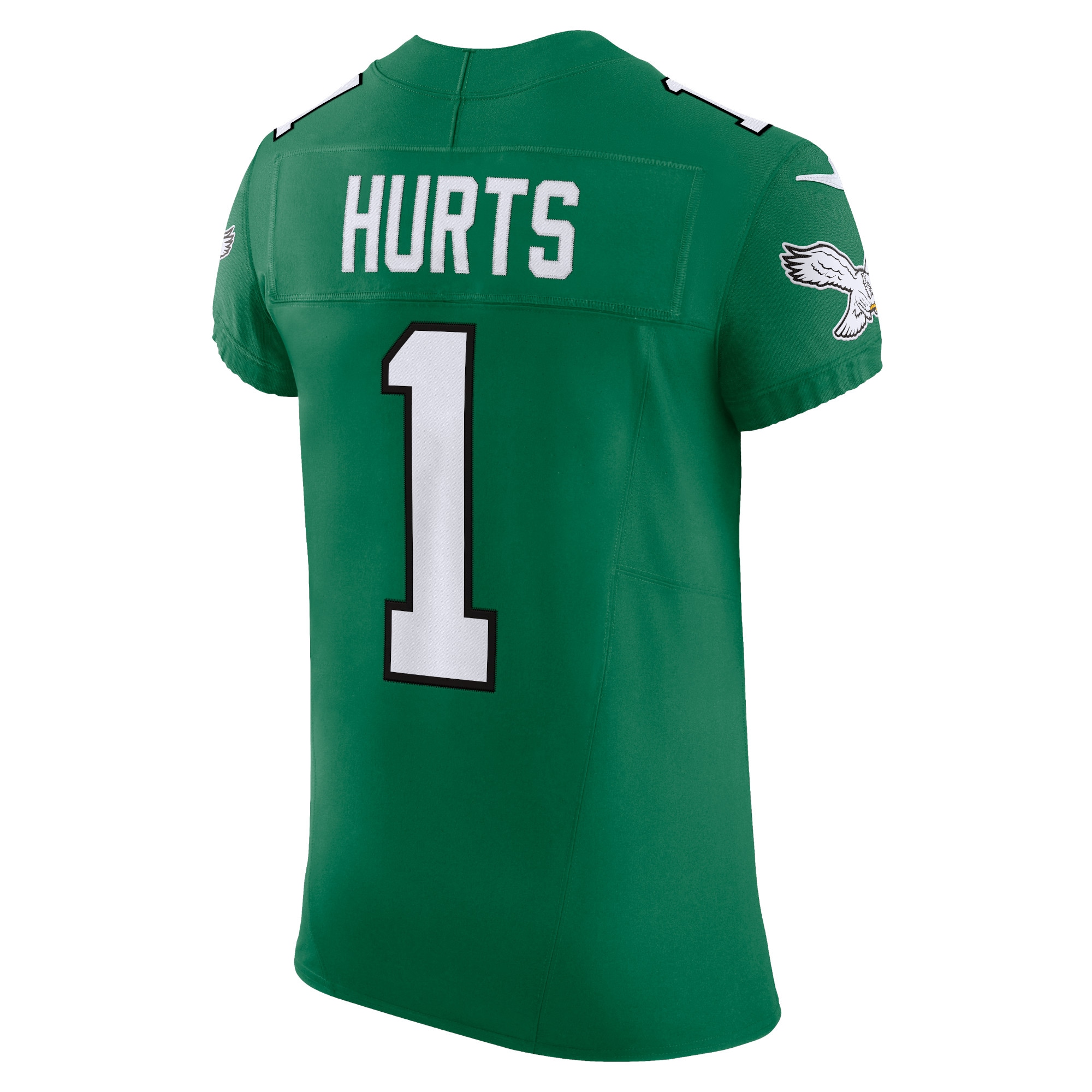 Men's Philadelphia Eagles Jalen Hurts Nike Kelly Green Alternate Vapor FUSE Elite Jersey