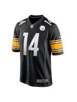 Men's Pittsburgh Steelers George Pickens Nike Black Player Jersey