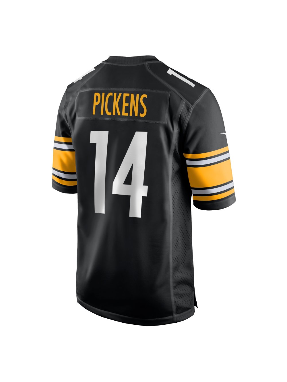 Men's Pittsburgh Steelers George Pickens Nike Black Player Jersey