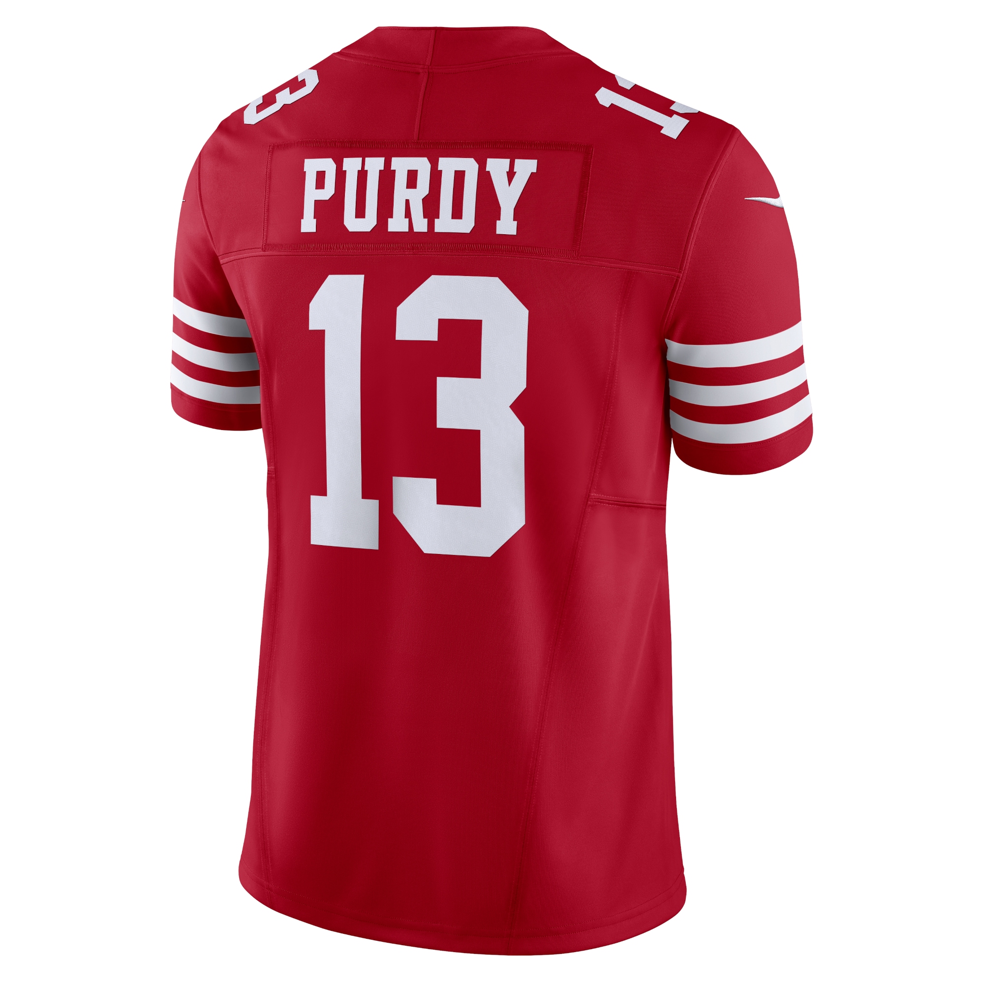 Men's San Francisco 49ers Brock Purdy Nike Scarlet Vapor FUSE Limited Jersey