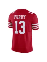 Men's San Francisco 49ers Brock Purdy Nike Scarlet Vapor FUSE Limited Jersey