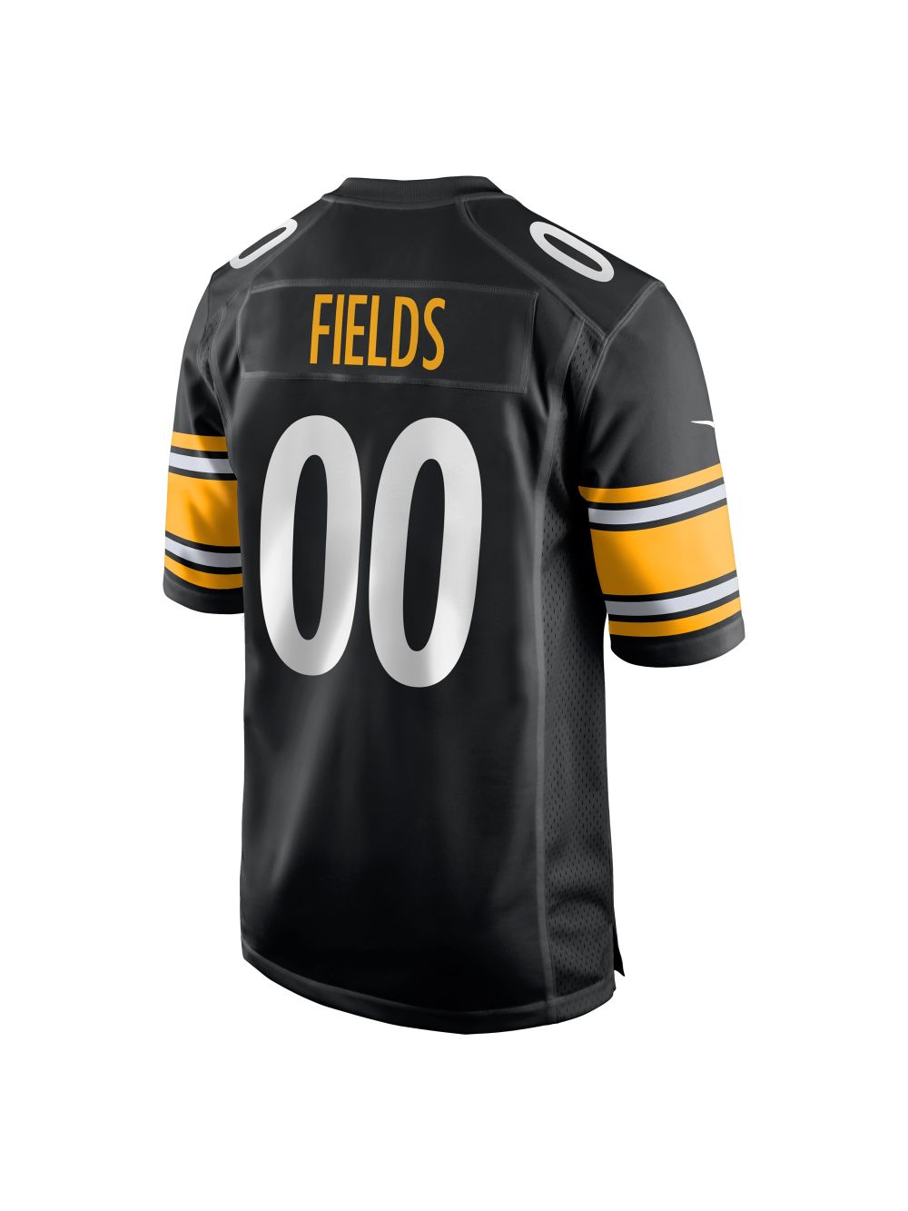 Men's Pittsburgh Steelers Justin Fields Nike Black Players Jersey