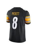 Men's Pittsburgh Steelers Kenny Pickett Nike Black Vapor FUSE Limited Jersey