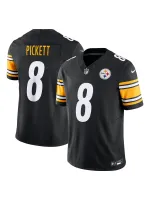 Men's Pittsburgh Steelers Kenny Pickett Nike Black Vapor FUSE Limited Jersey