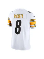 Men's Pittsburgh Steelers Kenny Pickett Nike White Vapor FUSE Limited Jersey