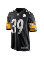 Men's Pittsburgh Steelers Minkah Fitzpatrick Nike Black Game Jersey