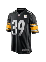 Men's Pittsburgh Steelers Minkah Fitzpatrick Nike Black Game Jersey