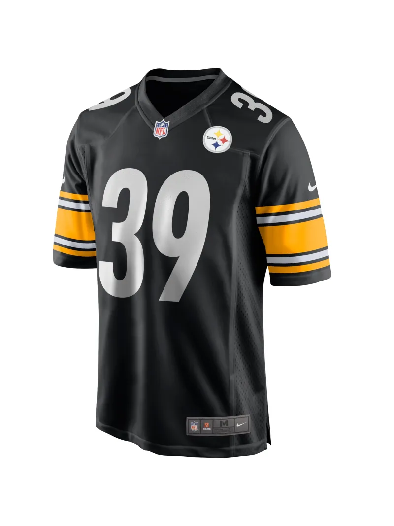 Men's Pittsburgh Steelers Minkah Fitzpatrick Nike Black Game Jersey