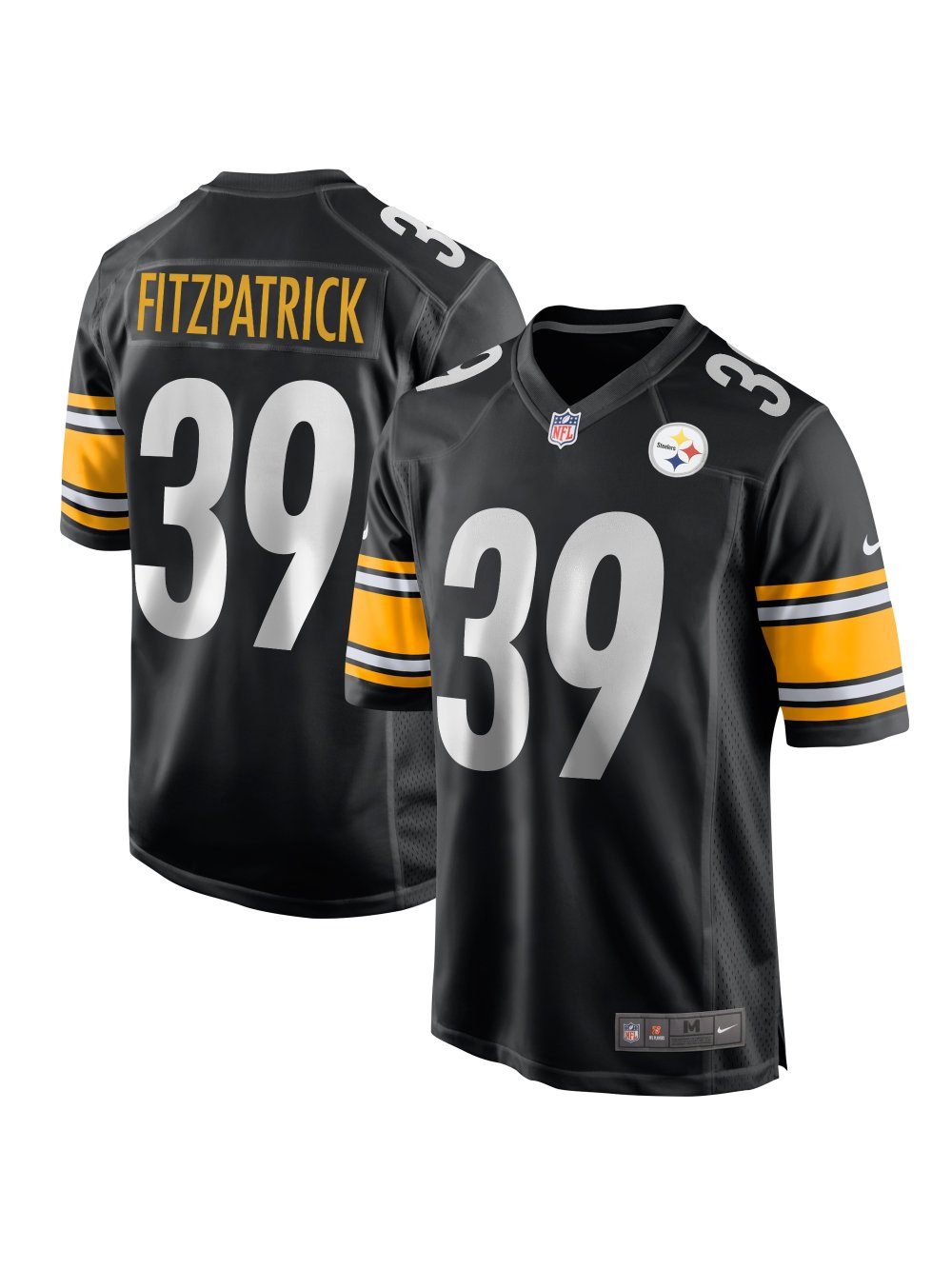 Men's Pittsburgh Steelers Minkah Fitzpatrick Nike Black Game Jersey