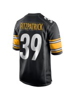 Men's Pittsburgh Steelers Minkah Fitzpatrick Nike Black Game Jersey