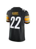 Men's Pittsburgh Steelers Najee Harris Nike Black Vapor Limited Edition Jersey