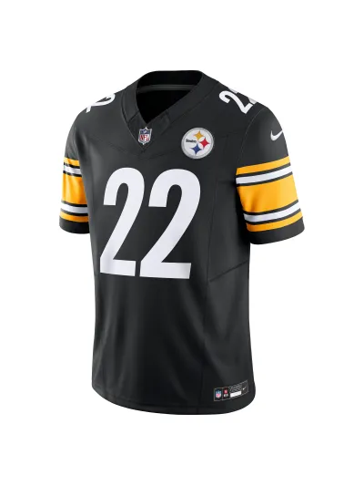 Men's Pittsburgh Steelers Najee Harris Nike Black Vapor Limited Edition Jersey 02