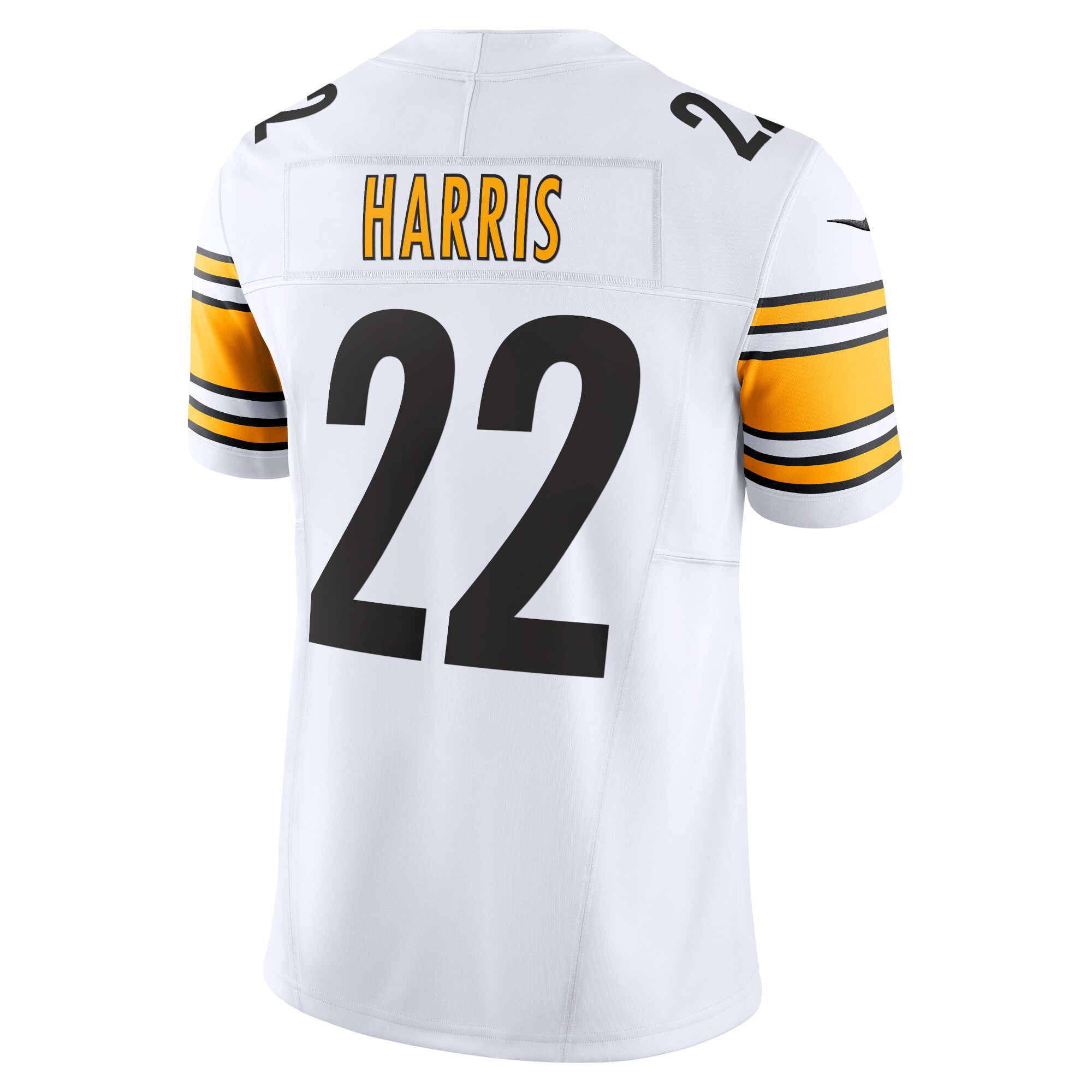 Men's Pittsburgh Steelers Najee Harris Nike White Vapor FUSE Limited Jersey