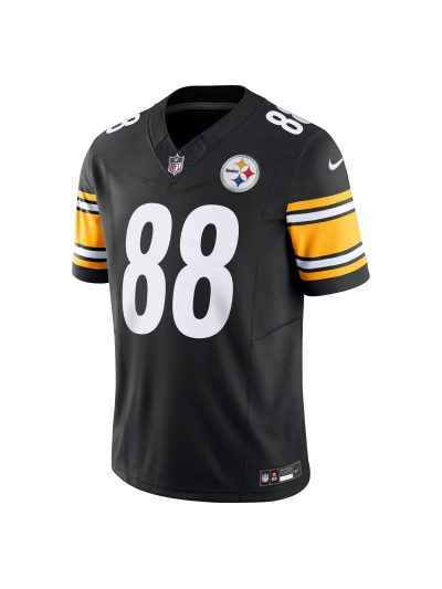 Men's Pittsburgh Steelers Pat Freiermuth Nike Black Vapor FUSE Limited Jersey 02