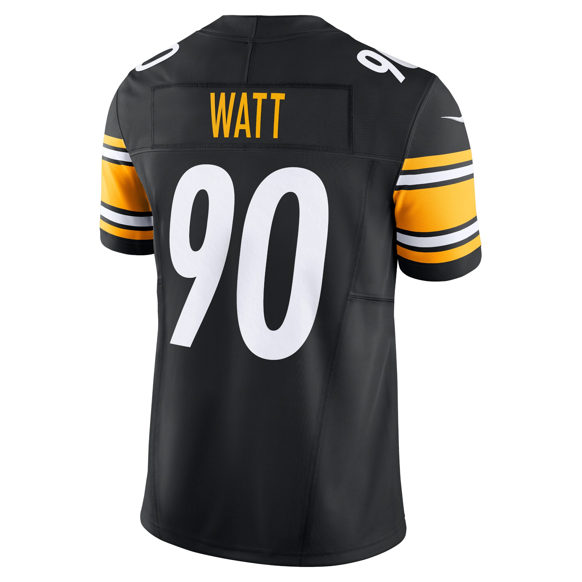 Men's Pittsburgh Steelers TJ Watt Nike Black Vapor FUSE Limited Jersey