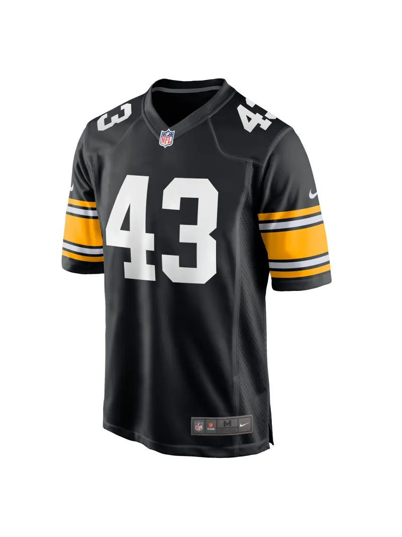 Men's Pittsburgh Steelers Jerome Bettis Nike Black Retired Players Game Jersey