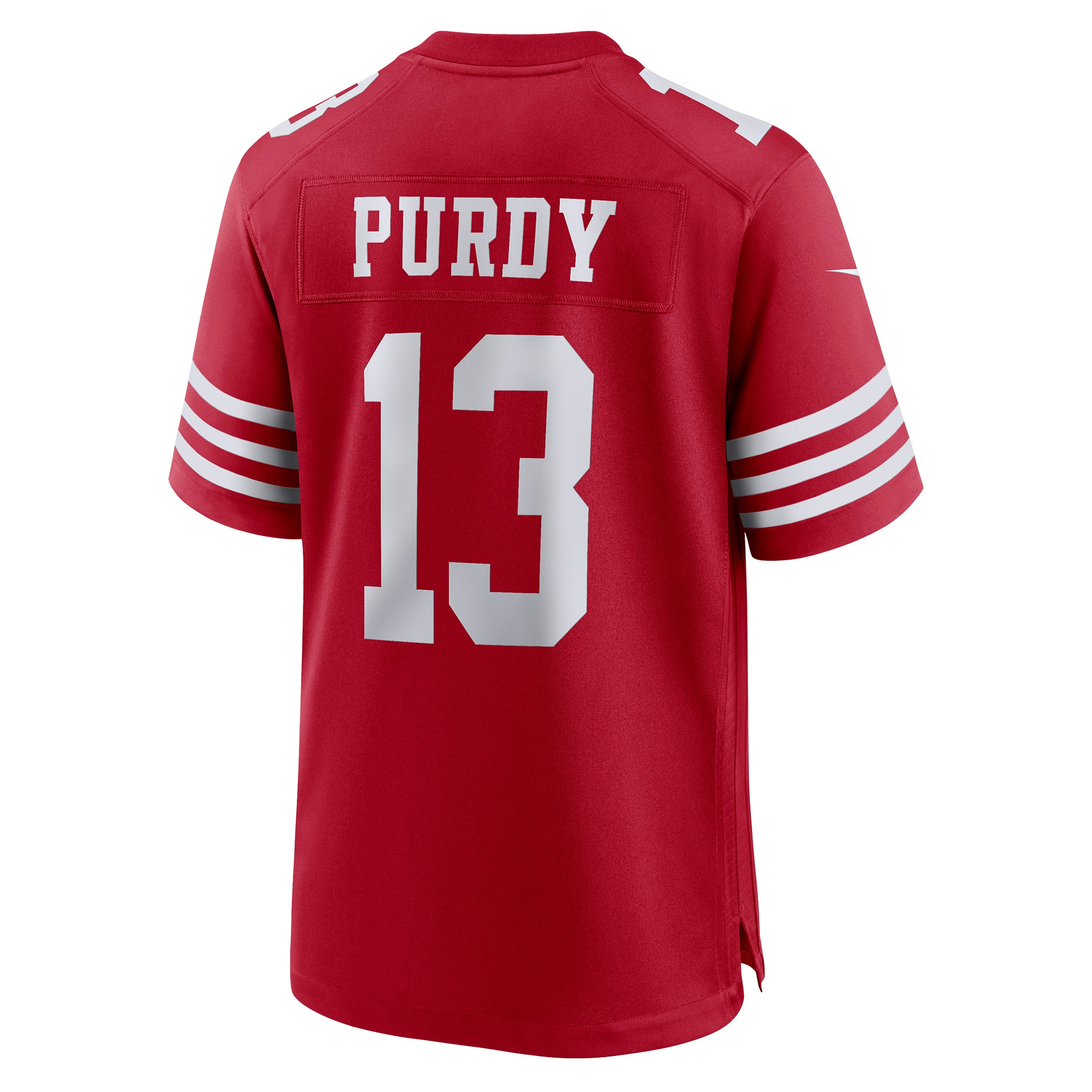 Men's San Francisco 49ers Brock Purdy Nike Scarlet Gamer Jersey