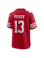 Men's San Francisco 49ers Brock Purdy Nike Scarlet Gamer Jersey