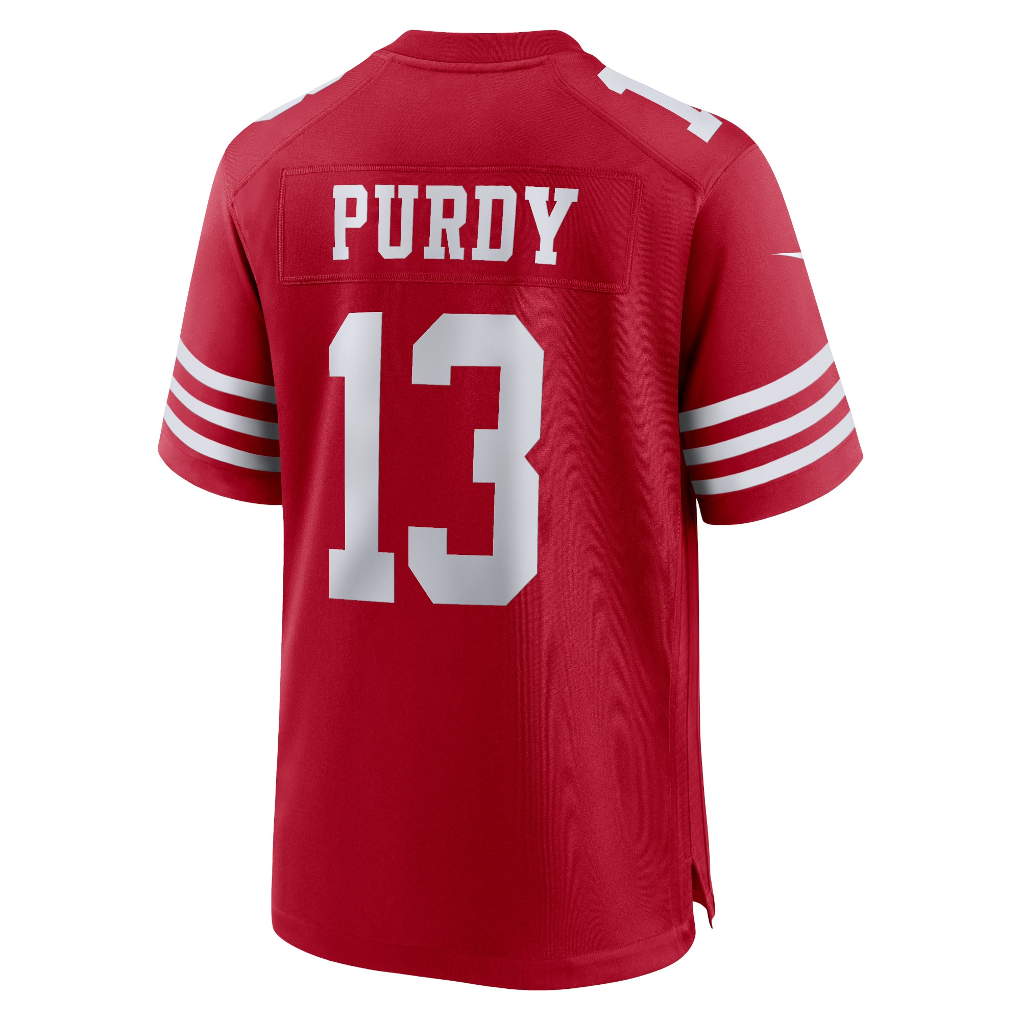 Men's San Francisco 49ers Brock Purdy Nike Scarlet Super Bowl LVIII Game Jersey