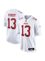 Men's San Francisco 49ers Brock Purdy Nike Tundra White Stylish Game Jersey