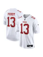 Men's San Francisco 49ers Brock Purdy Nike Tundra White Stylish Game Jersey