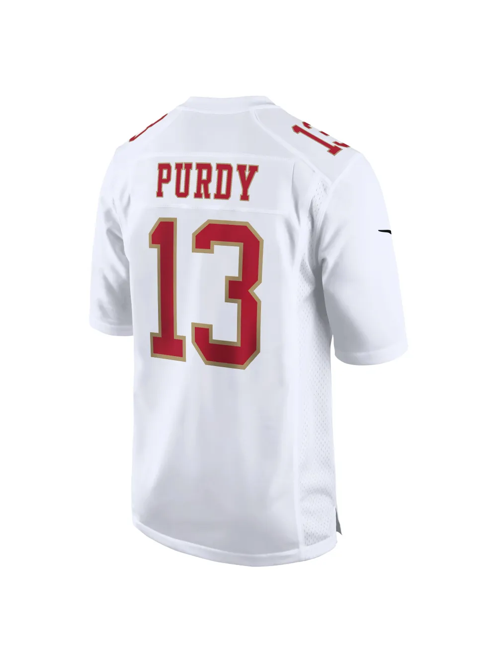 Men's San Francisco 49ers Brock Purdy Nike Tundra White Stylish Game Jersey