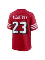 Men's San Francisco 49ers Christian McCaffrey Nike Scarlet Alternate Jersey