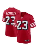 Men's San Francisco 49ers Christian McCaffrey Nike Scarlet Alternate Jersey