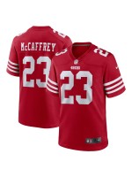 Men's San Francisco 49ers Christian McCaffrey Nike Scarlet Gamer Jersey
