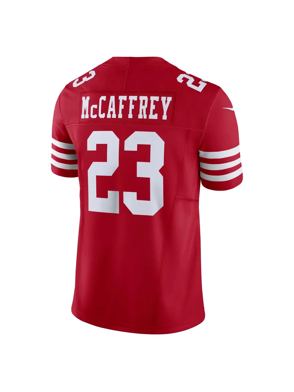 Men's San Francisco 49ers Christian McCaffrey Nike Scarlet Vapor FUSE Limited Jersey