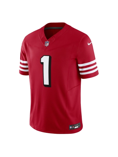 Men's San Francisco 49ers Deebo Samuel Sr Nike Scarlet Alternate Vapor FUSE Limited Jersey 02