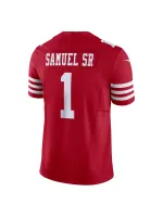 Men's San Francisco 49ers Deebo Samuel Sr Nike Scarlet Vapor FUSE Limited Jersey