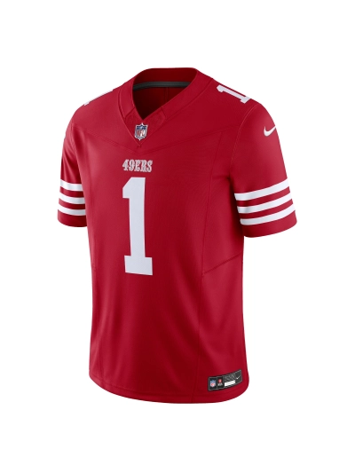 Men's San Francisco 49ers Deebo Samuel Sr Nike Scarlet Vapor FUSE Limited Jersey 02