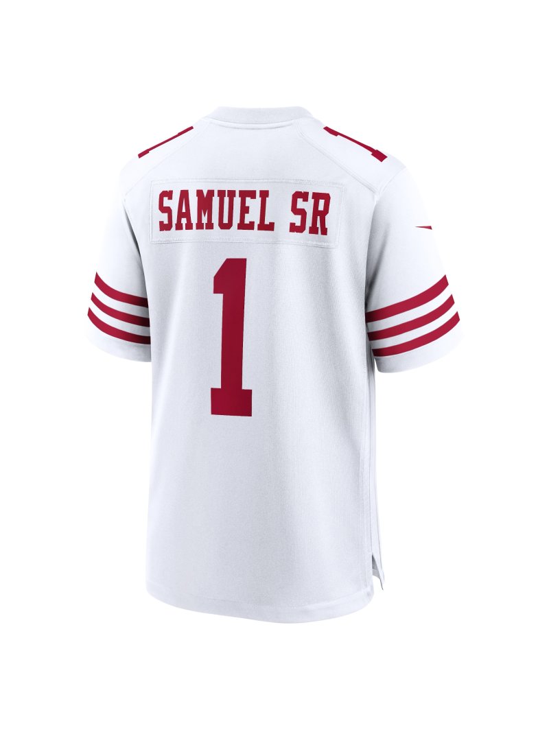 Men's San Francisco 49ers Deebo Samuel Sr Nike White Men's Nike Game Jersey