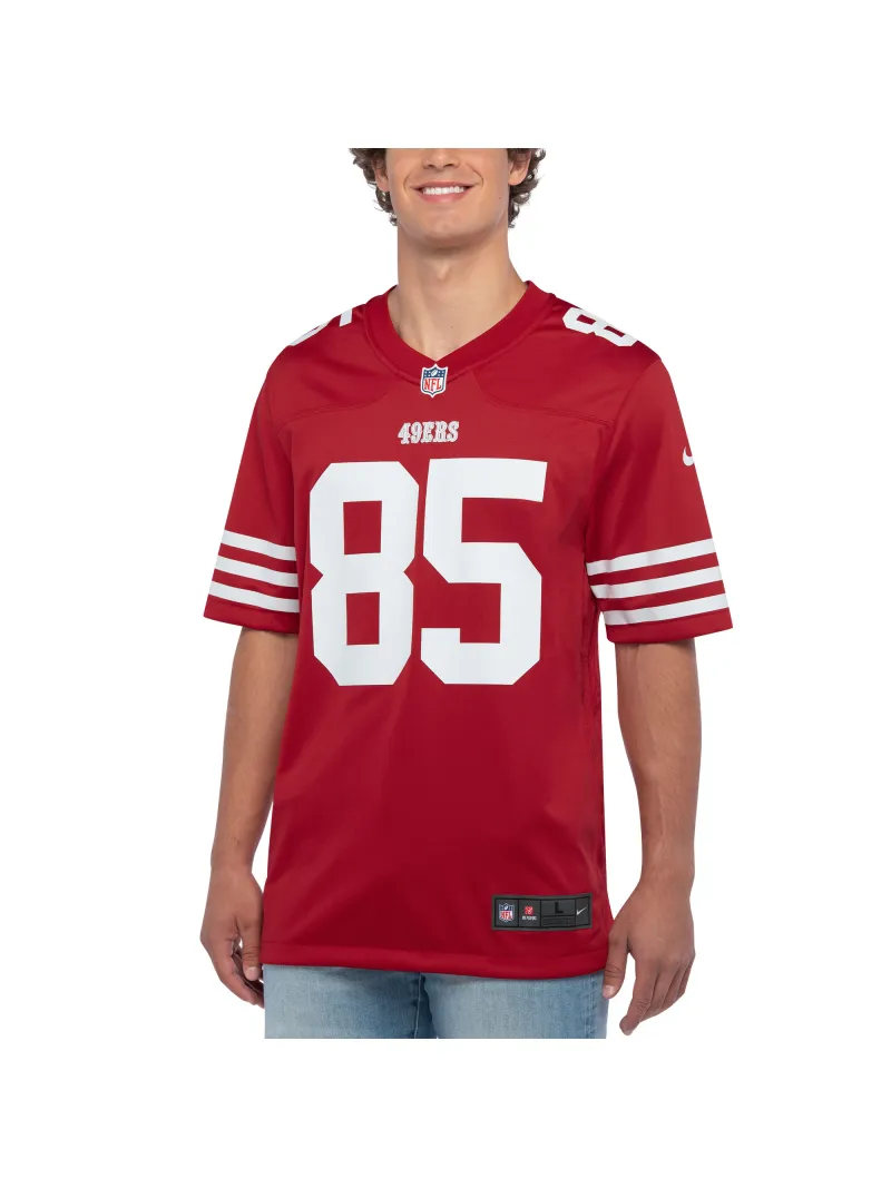 Men's San Francisco 49ers George Kittle Nike Scarlet Players Game Jersey