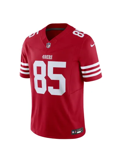 Men's San Francisco 49ers George Kittle Nike Scarlet Vapor FUSE Limited Jersey 02