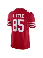 Men's San Francisco 49ers George Kittle Nike Scarlet Vapor FUSE Limited Jersey
