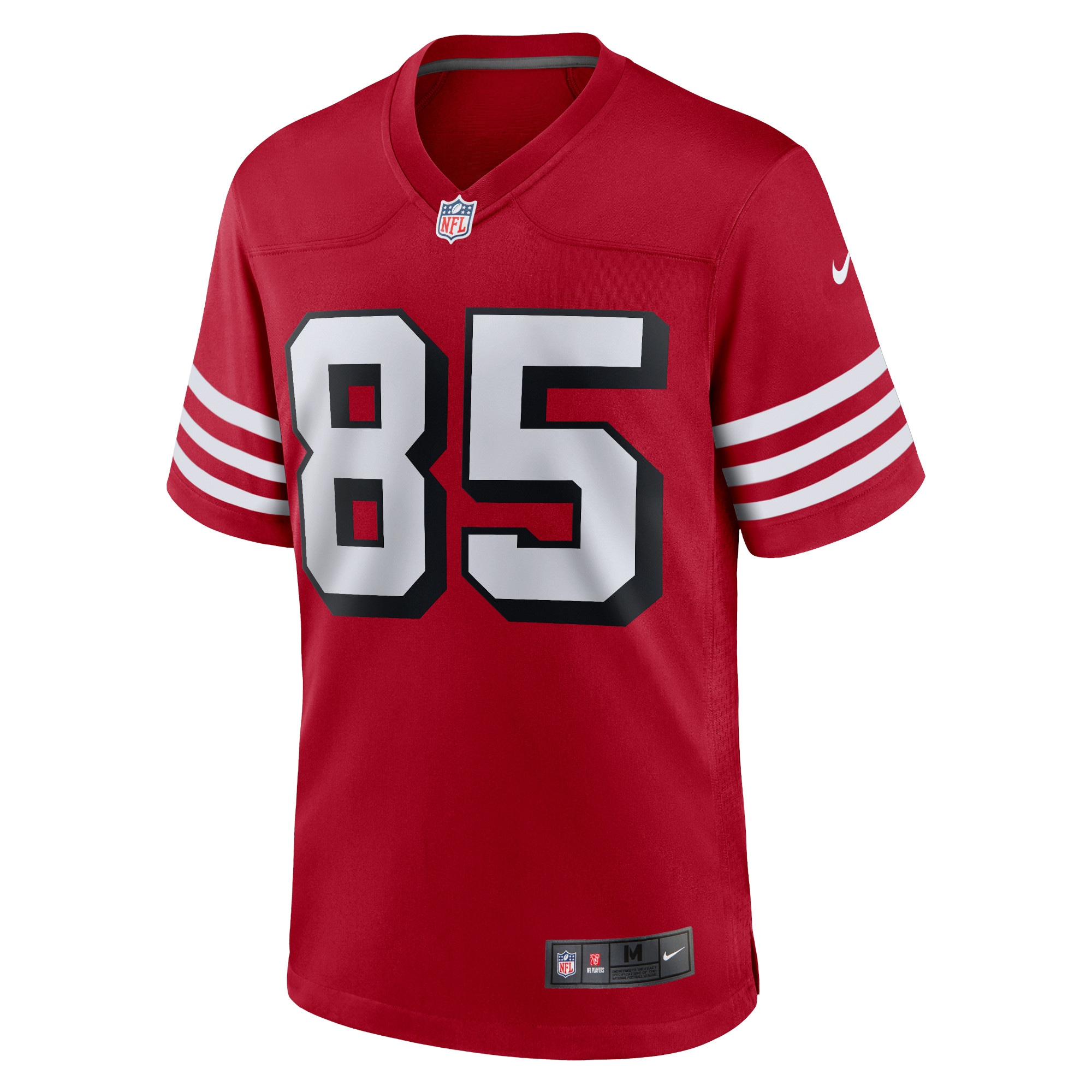 Men's San Francisco 49ers George Kittle Nike Scarlet Alternate Jersey