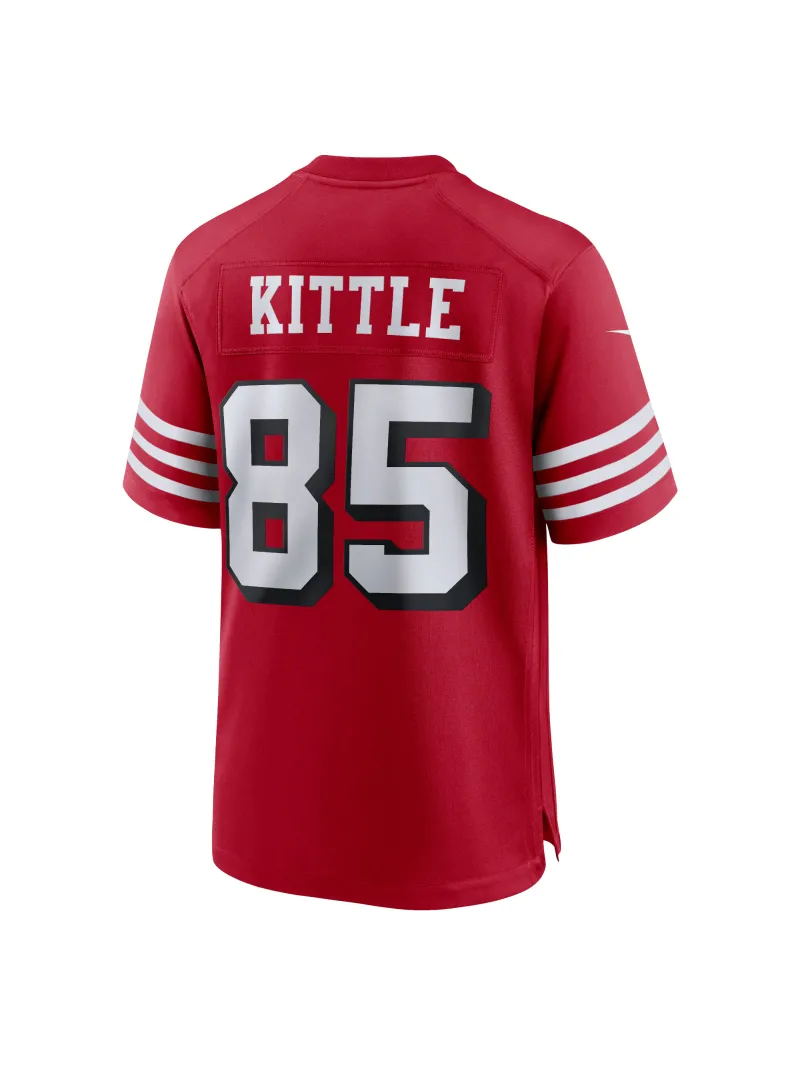 Men's San Francisco 49ers George Kittle Nike Scarlet Alternate Jersey
