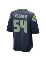 Men's Seattle Seahawks Bobby Wagner Nike Academy Navy Game Team Jersey