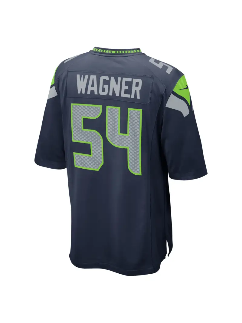 Men's Seattle Seahawks Bobby Wagner Nike Academy Navy Game Team Jersey