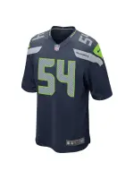 Men's Seattle Seahawks Bobby Wagner Nike Collegiate Navy Game Jersey