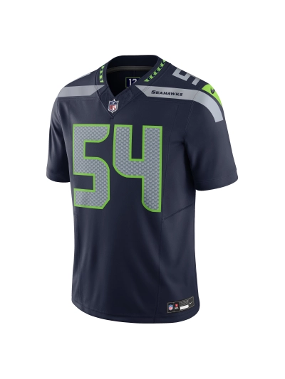 Men's Seattle Seahawks Bobby Wagner Nike Navy Vapor FUSE Limited Jersey 02