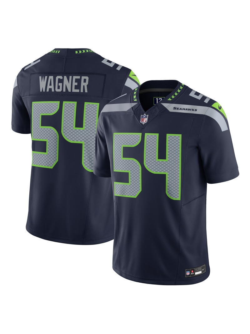 Men's Seattle Seahawks Bobby Wagner Nike Navy Vapor FUSE Limited Jersey