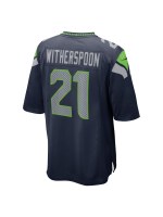 Men's Seattle Seahawks Devon Witherspoon Nike College Navy 2023 NFL Draft First Round Game Jersey