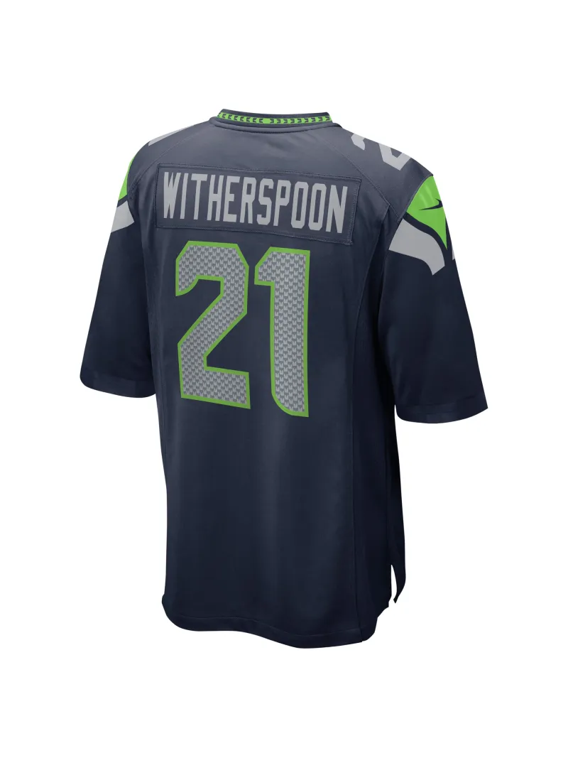 Men's Seattle Seahawks Devon Witherspoon Nike College Navy 2023 NFL Draft First Round Game Jersey