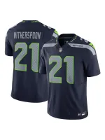 Men's Seattle Seahawks Devon Witherspoon Nike Navy Vapor FUSE Limited Jersey